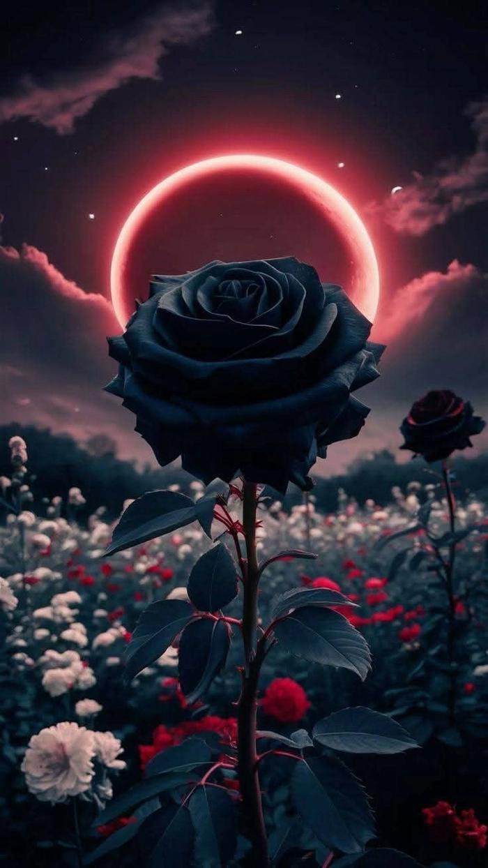 black rose pfp