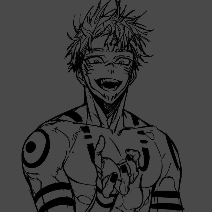 black sukuna pfp