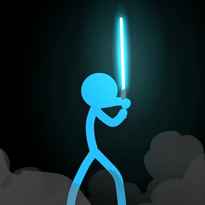 blue stickman pfp