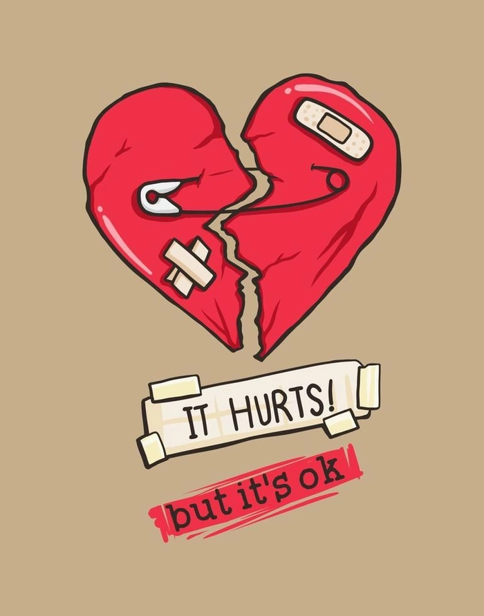 broken heart dp