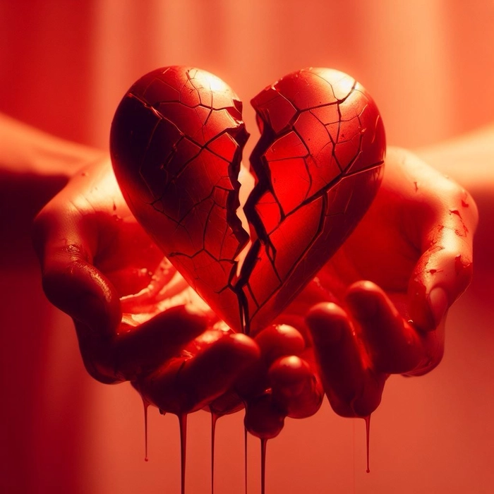 broken heart instagram pfp