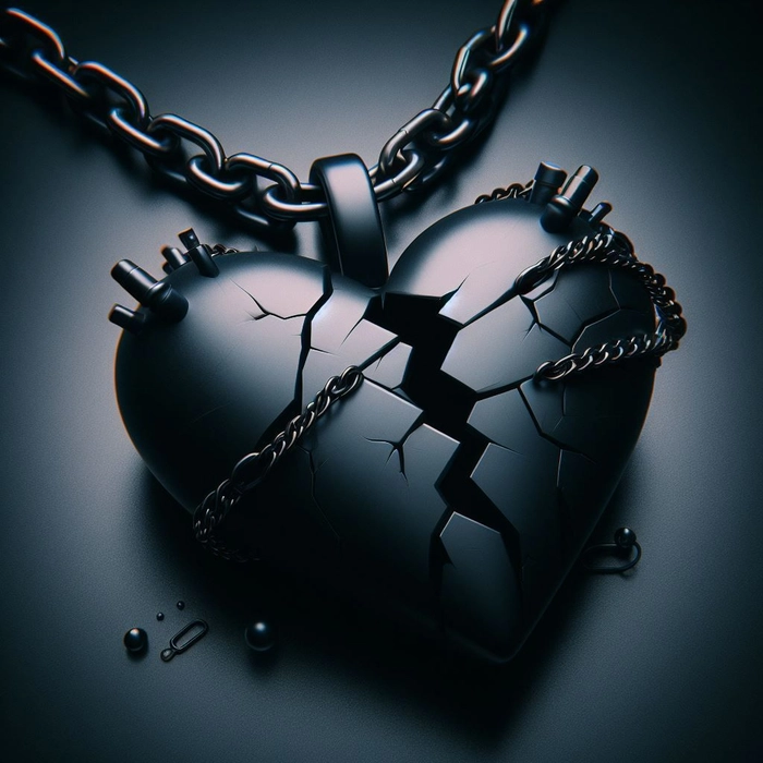 broken heart whatsapp dp