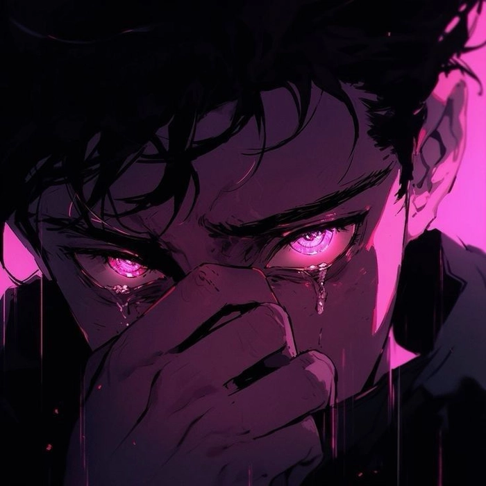 broken sad anime pfp