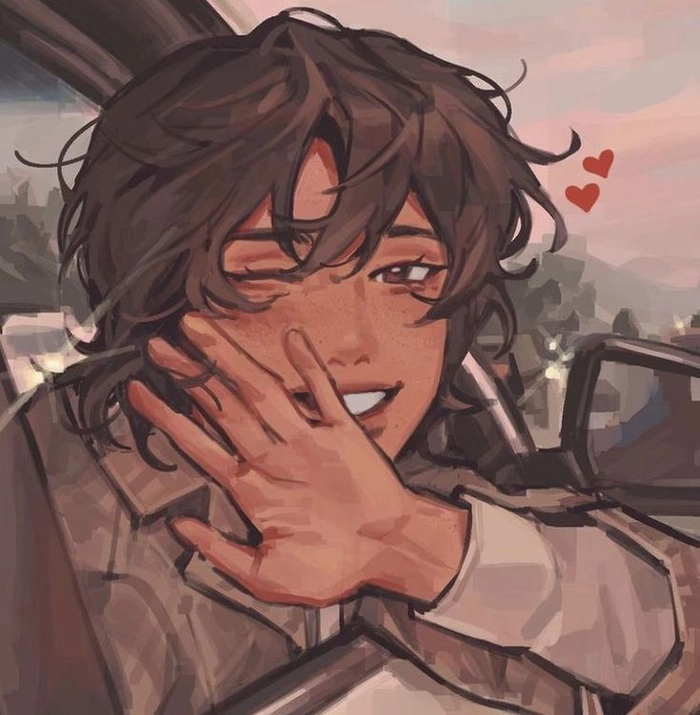 brown aesthetic pfp boy