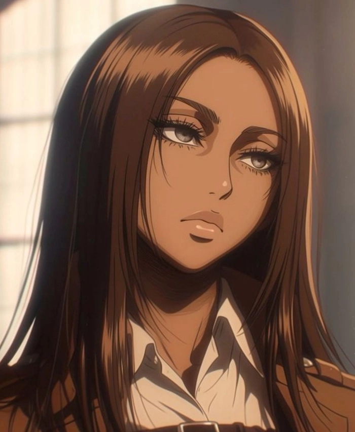brown pfp anime