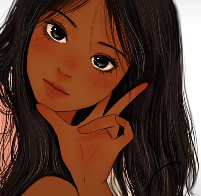 brown skin pfp