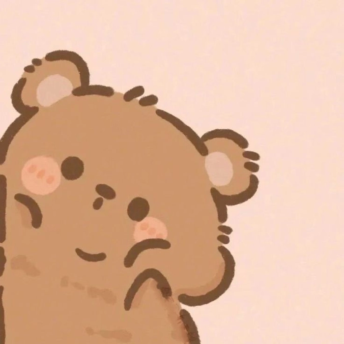 cartoon icons cute bear pfp