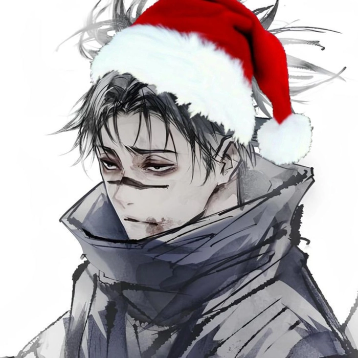 christmas choso pfp
