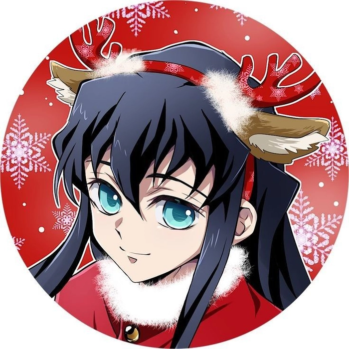 christmas pfp anime demon slayer