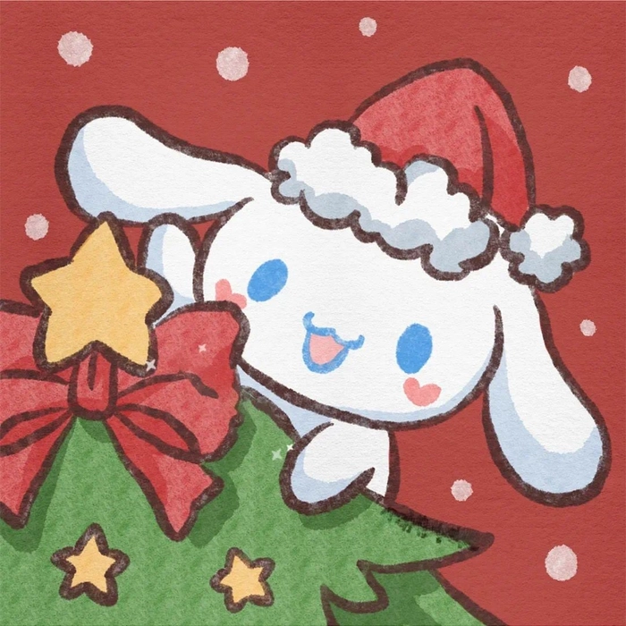 christmas sanrio pfp
