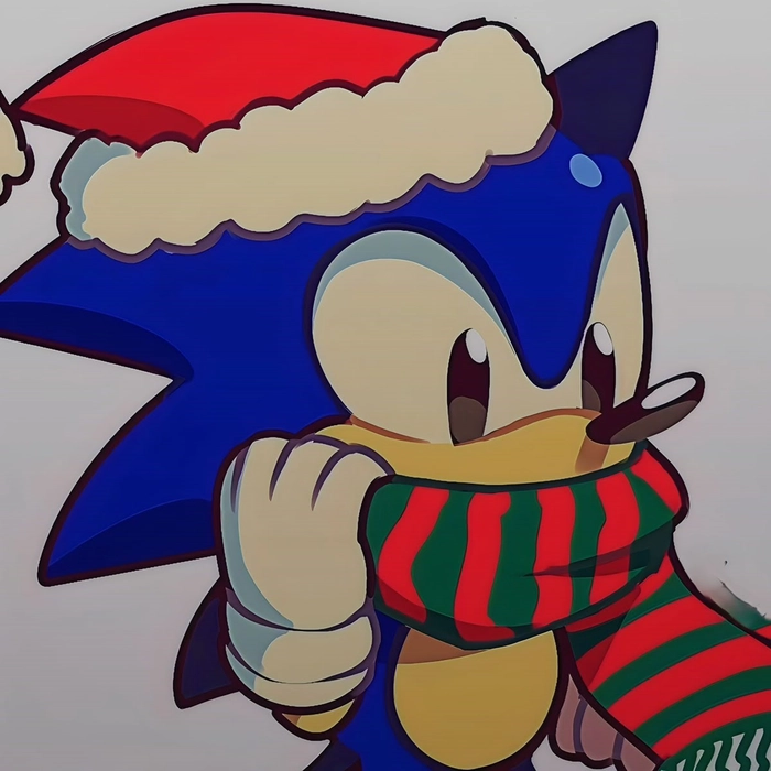 christmas sonic pfp