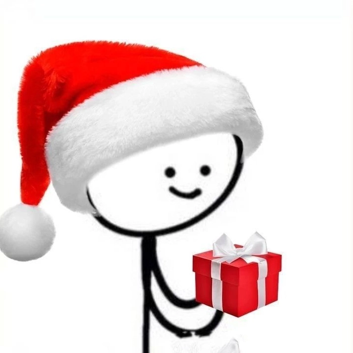 christmas stickman pfp
