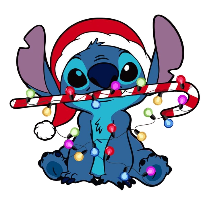 christmas stitch pfp