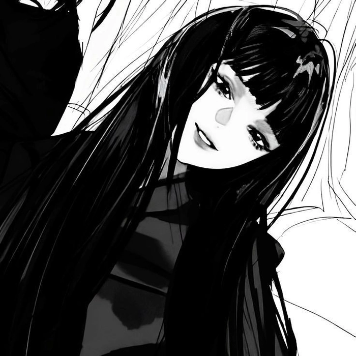 cool black and white pfp