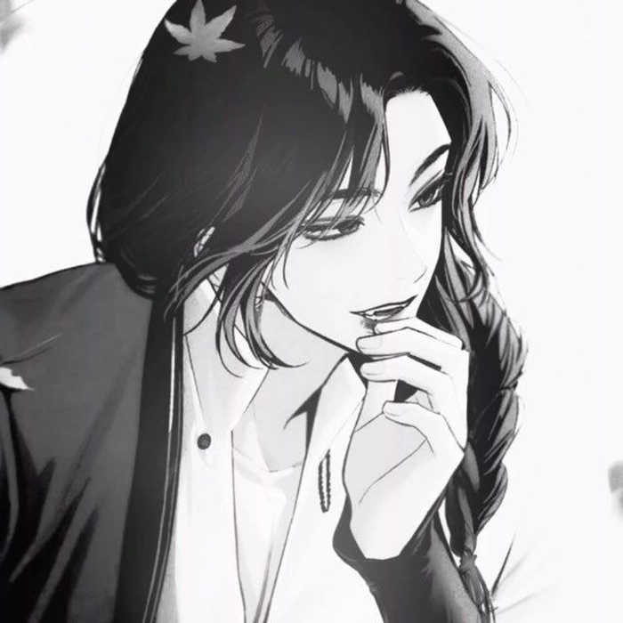 cool dark anime tomboy pfp aesthetic
