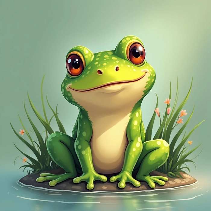 cool frog pfp