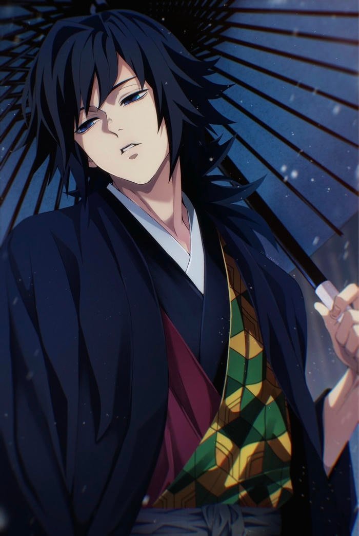 cool giyu tomioka mobile wallpaper