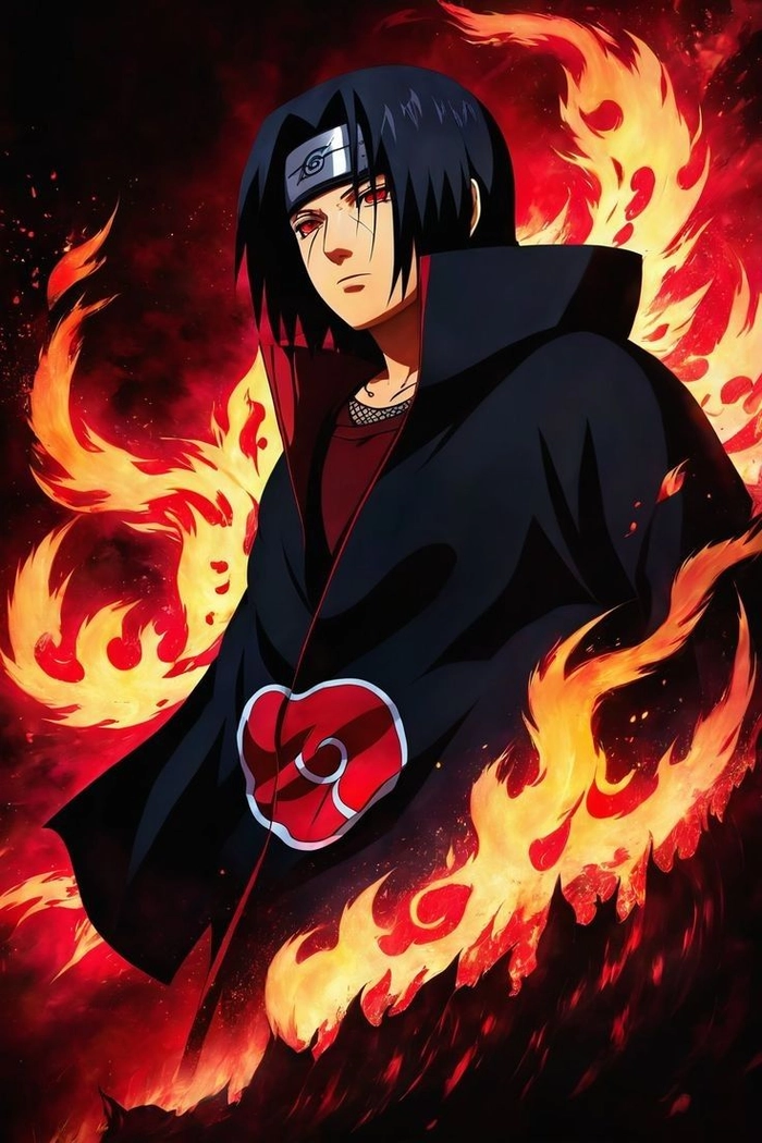 cool itachi anime pfp