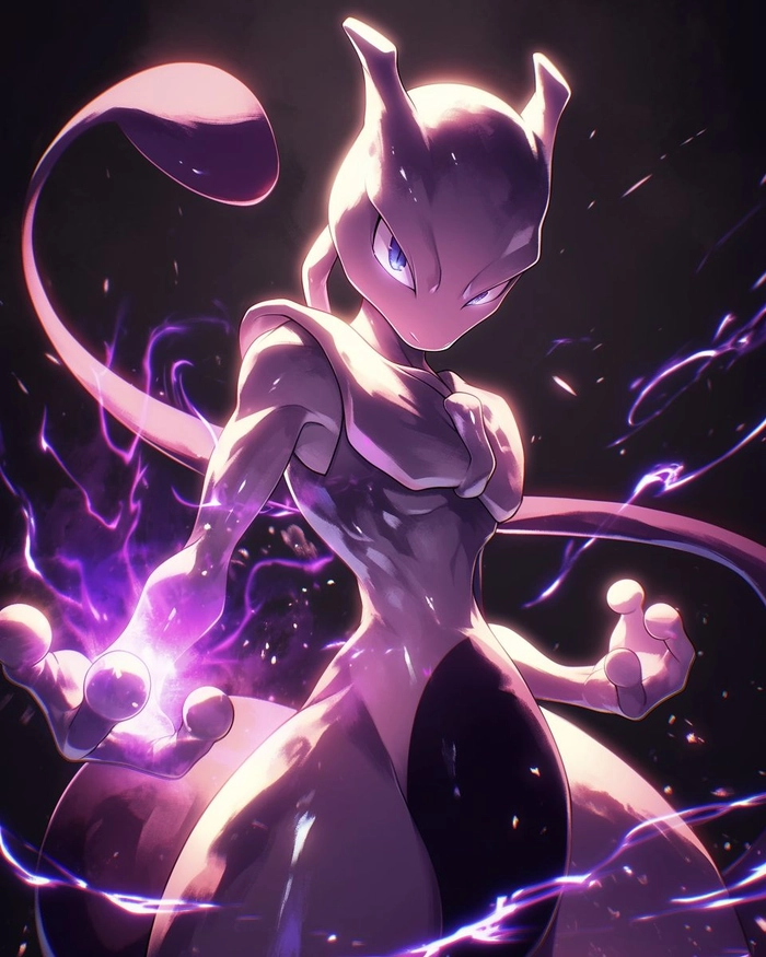 cool mewtwo pfp
