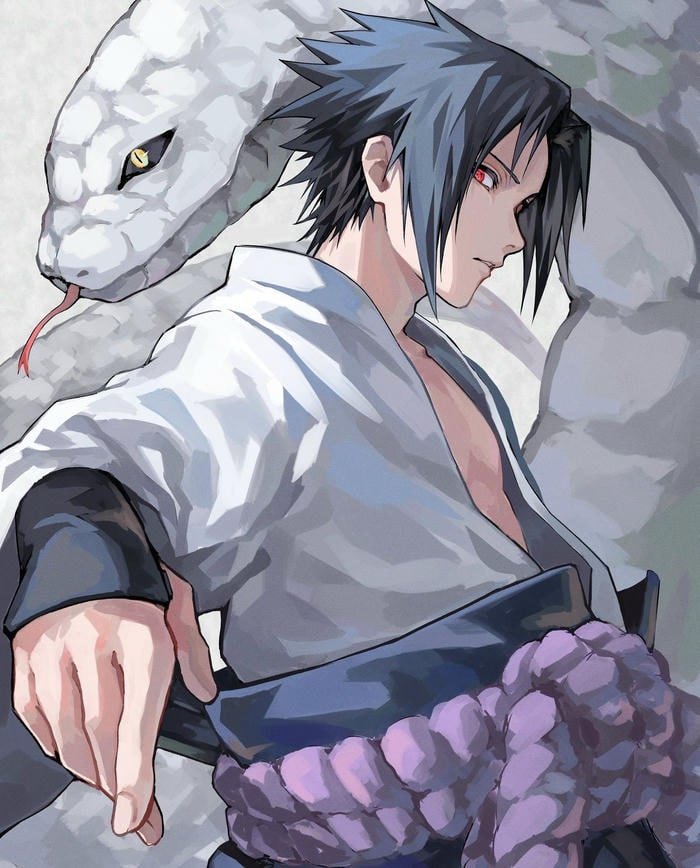 cool sasuke uchiha pfp anime aesthetic style