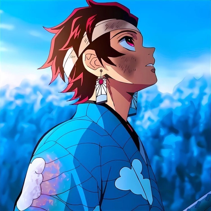cool tanjiro pfp