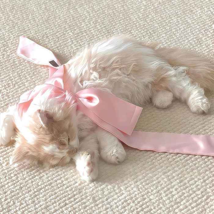 coquette pfp cat
