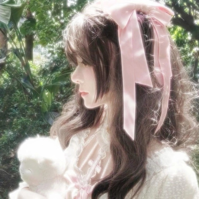 coquette pfp pink