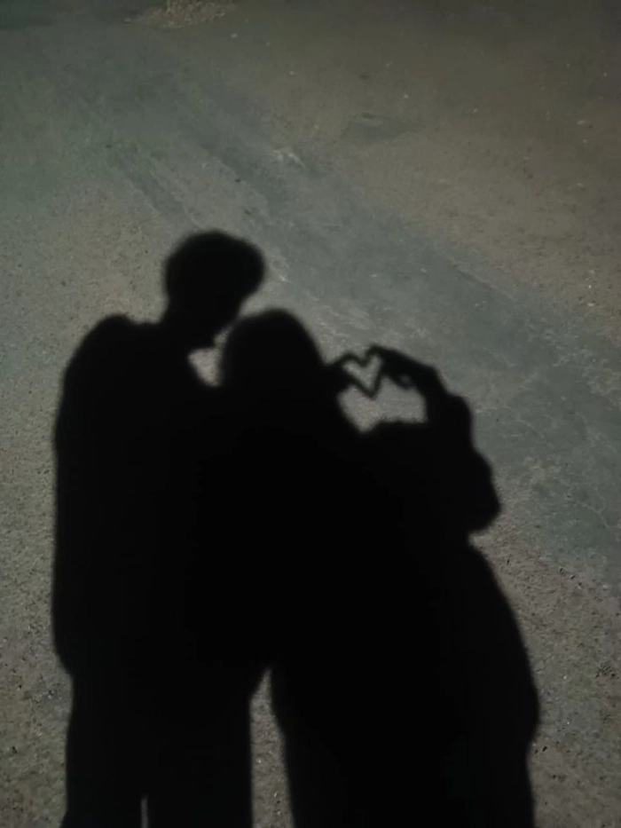 couple aesthetic shadow pfp matching