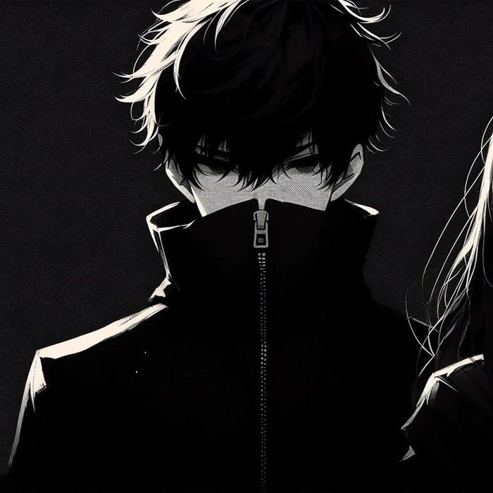 couple dark aesthetic anime matching pfp