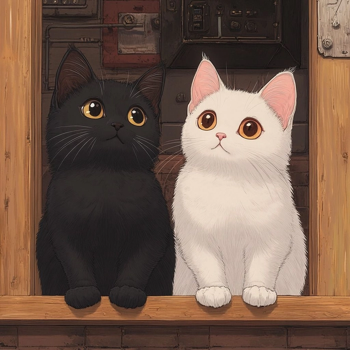 couple pfp for instagram cat