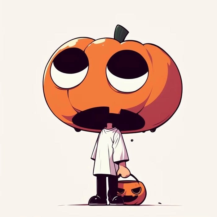 cozy pumpkin pfp design with fall atmosphere