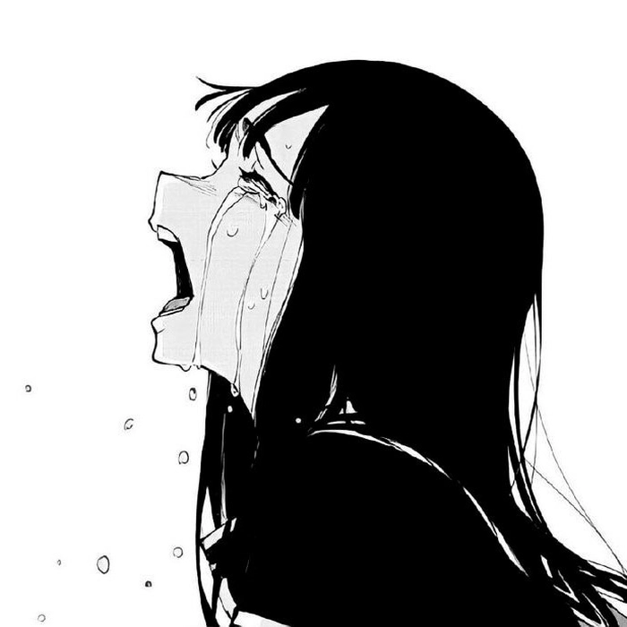 cringe sad anime pfp