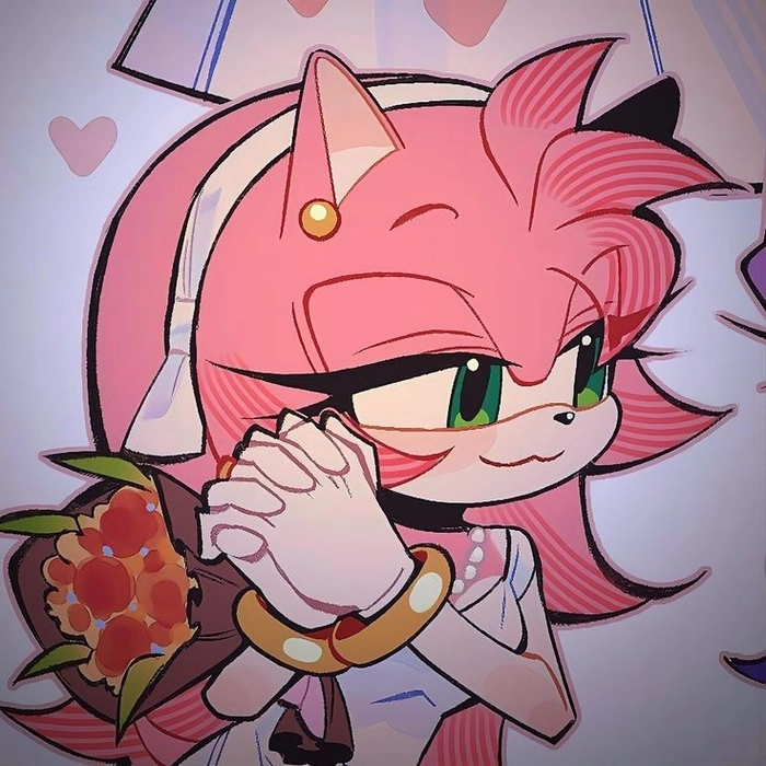 cute amy rose pfp
