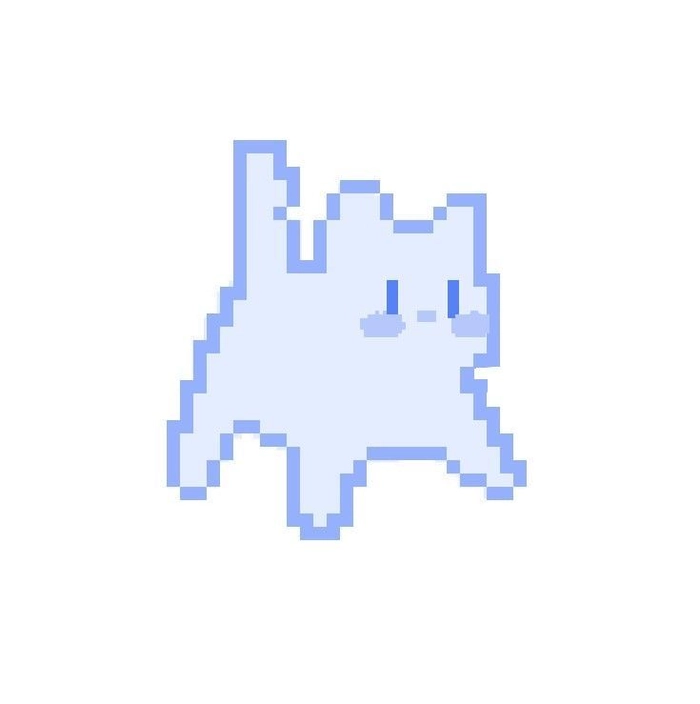 cute blue cat pfp
