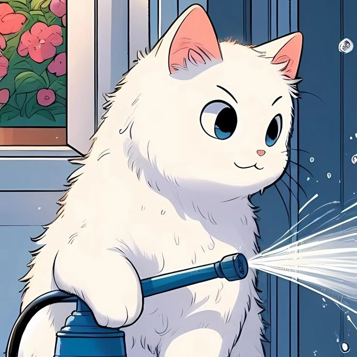 cute cat pfp cartoon