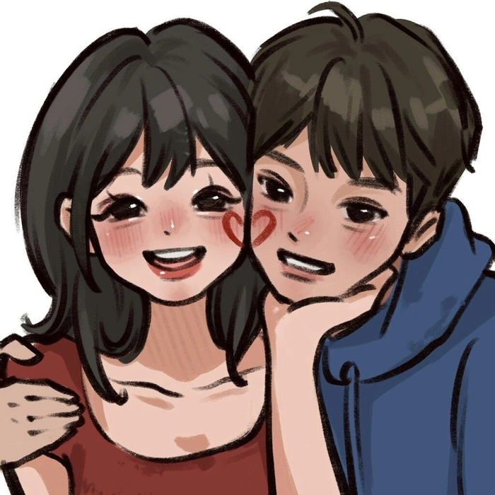 cute couple pfp for instagram aesthetic