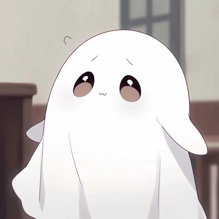 cute ghost pfp aesthetic