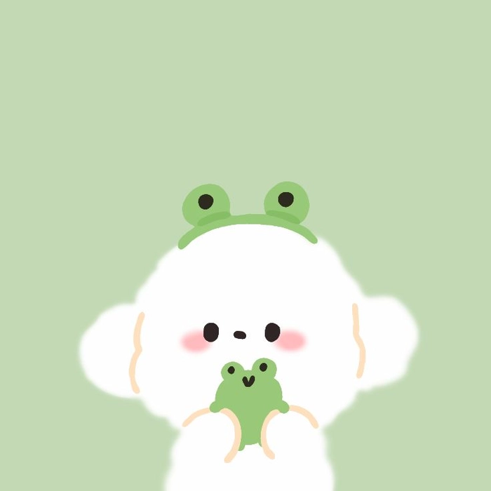 cute green pfp aesthetic