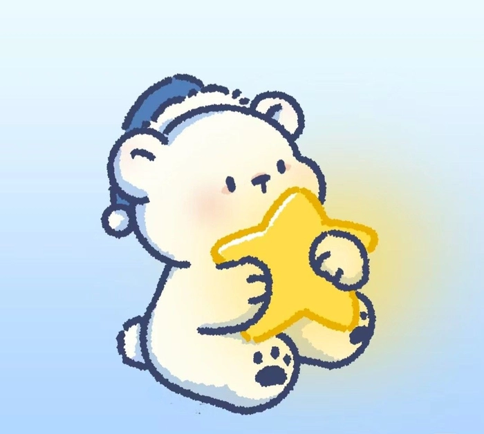 cute korean bear pfp