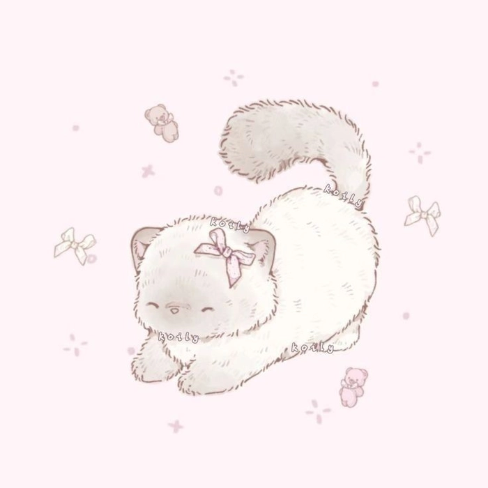 cute light pink pfp