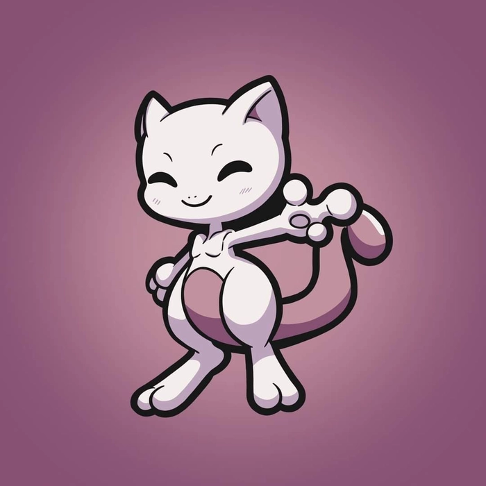 cute mewtwo pfp