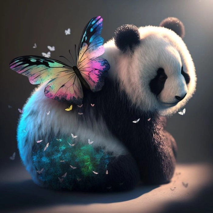 cute panda dp for instagram