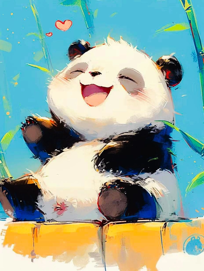cute panda dp for whatsapp