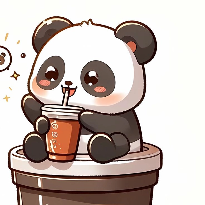 cute panda matching pfp girl