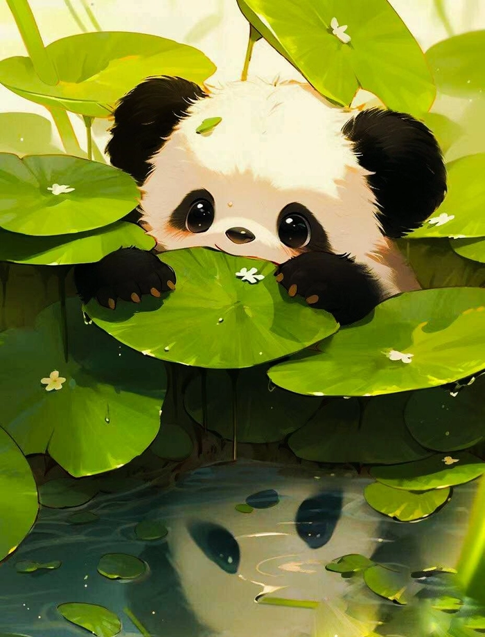 cute panda pfp aesthetic