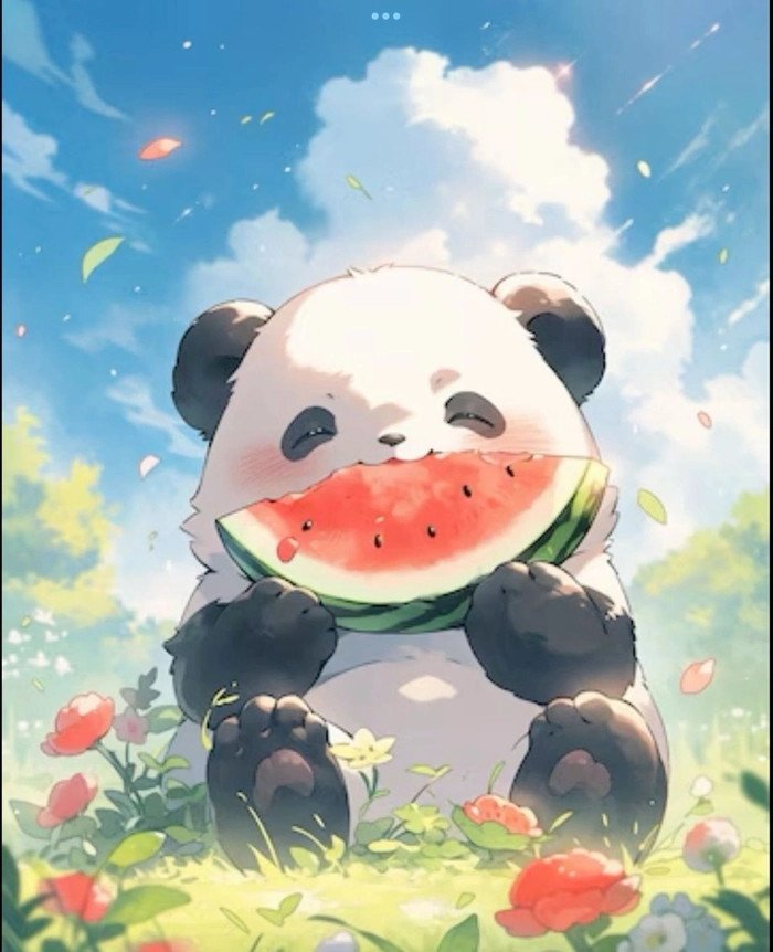 cute panda pic for dp