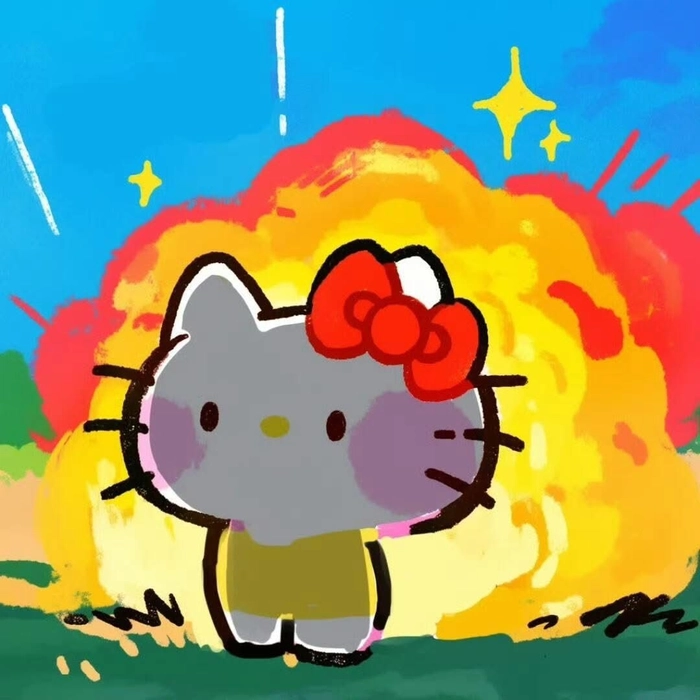 cute pfp for tiktok hello kitty