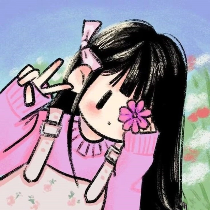 cute pink pfp aesthetic