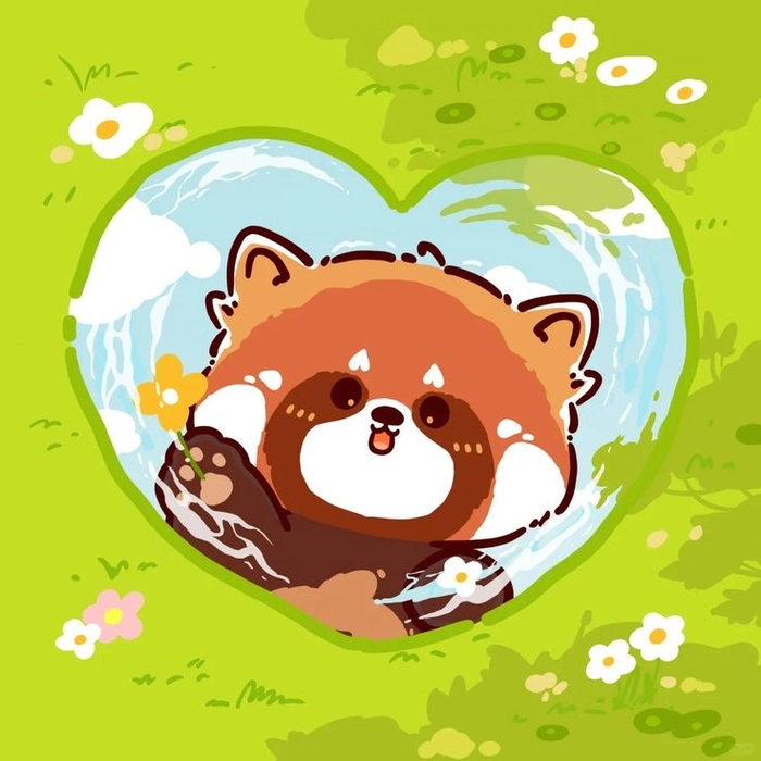 cute red panda pfp
