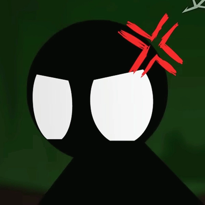 cute stickman pfp bff